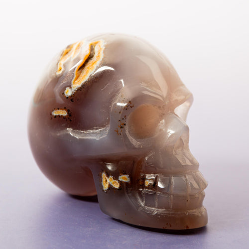 Agate Skull - A8
