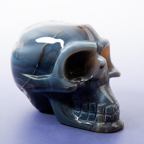 Agate Skull - A9