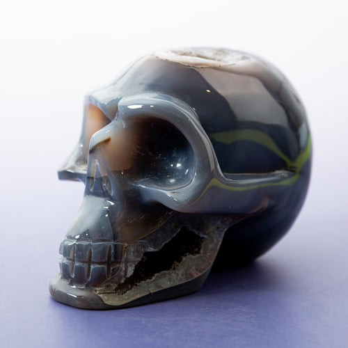 Agate Skull - A9