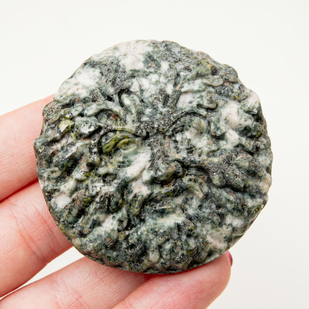 Preseli Bluestone (Stonehenge) Greenman - 5cm (A)