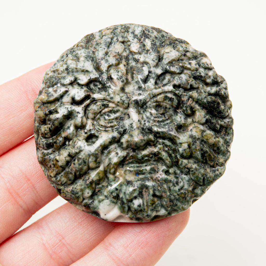 Preseli Bluestone (Stonehenge) Greenman - 5cm (B)