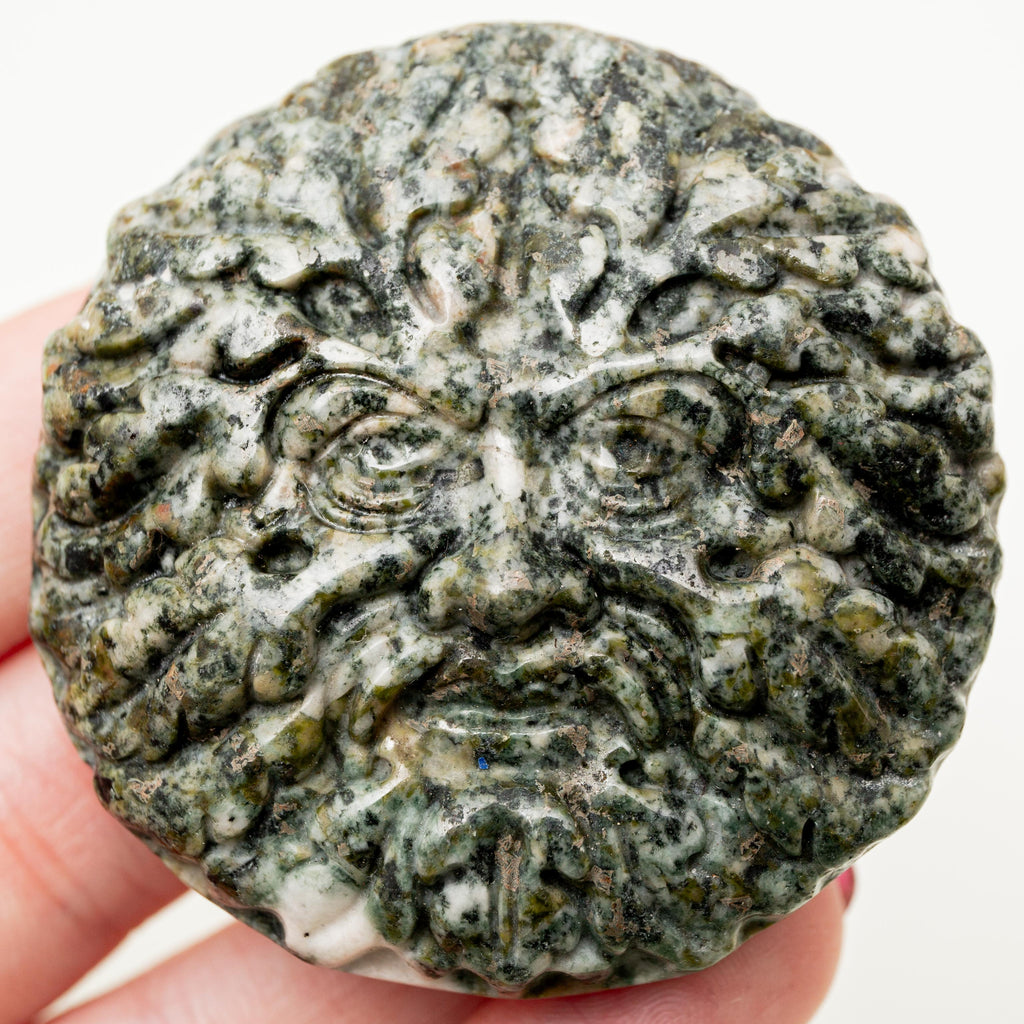 Preseli Bluestone (Stonehenge) Greenman - 5cm (B)