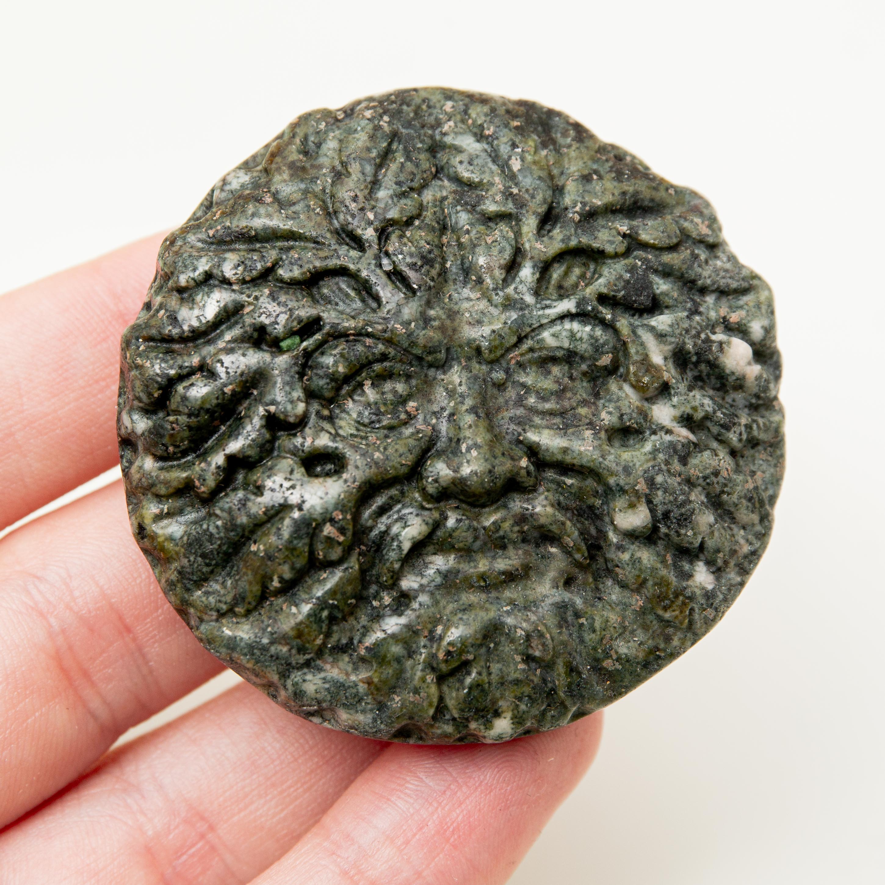 Preseli Bluestone (Stonehenge) Greenman - 5cm (C)