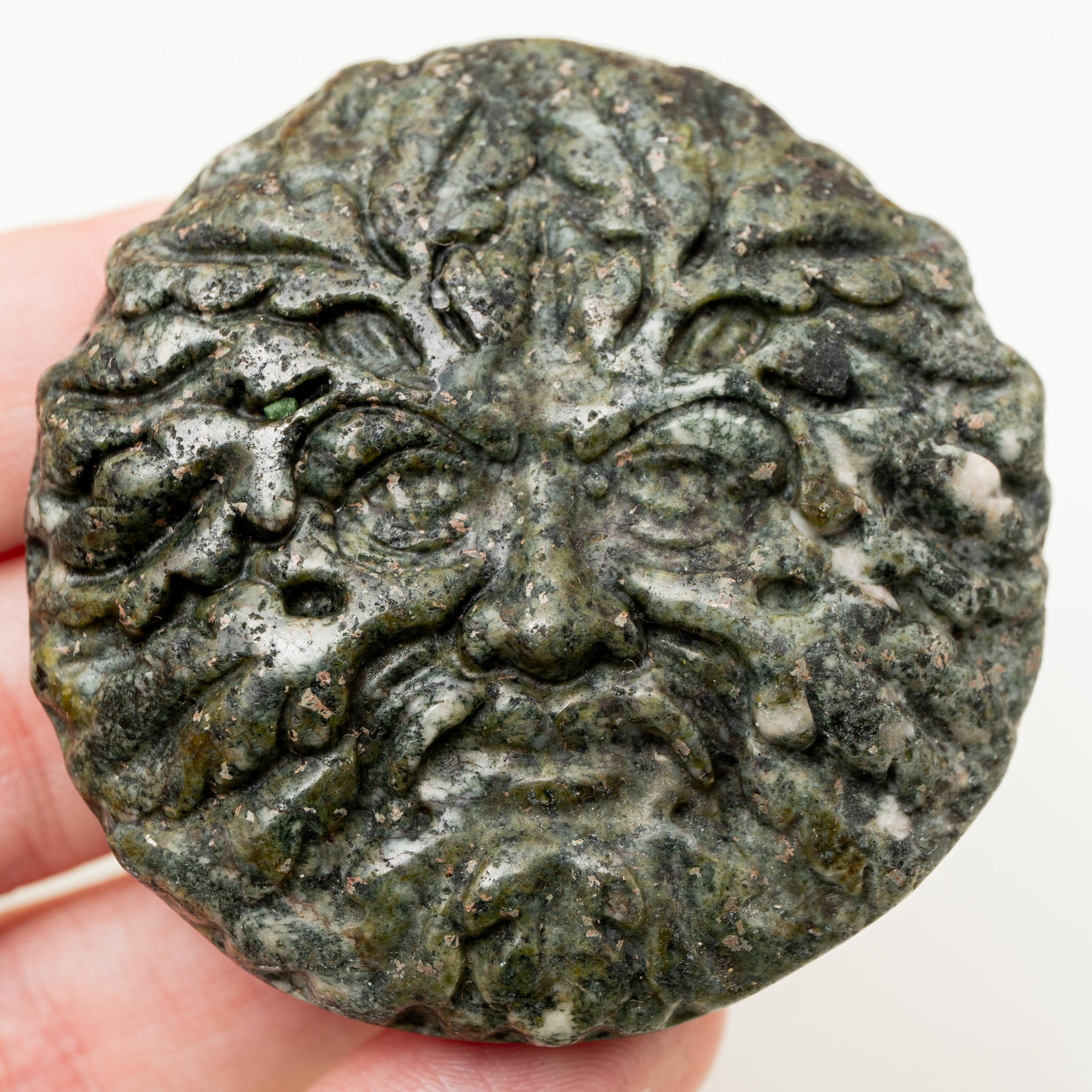 Preseli Bluestone (Stonehenge) Greenman - 5cm (C)