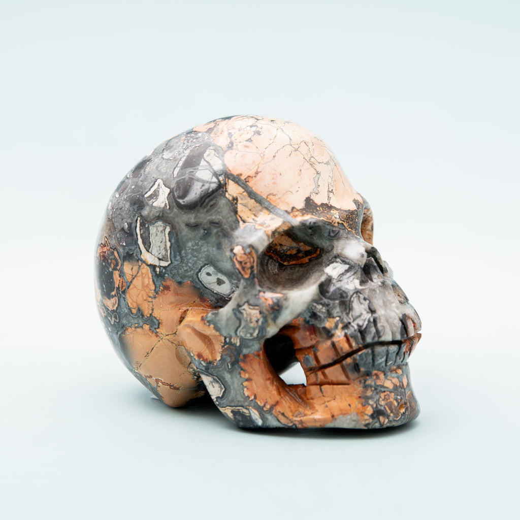 Maligano Jasper Skull - 258g/6.5cm