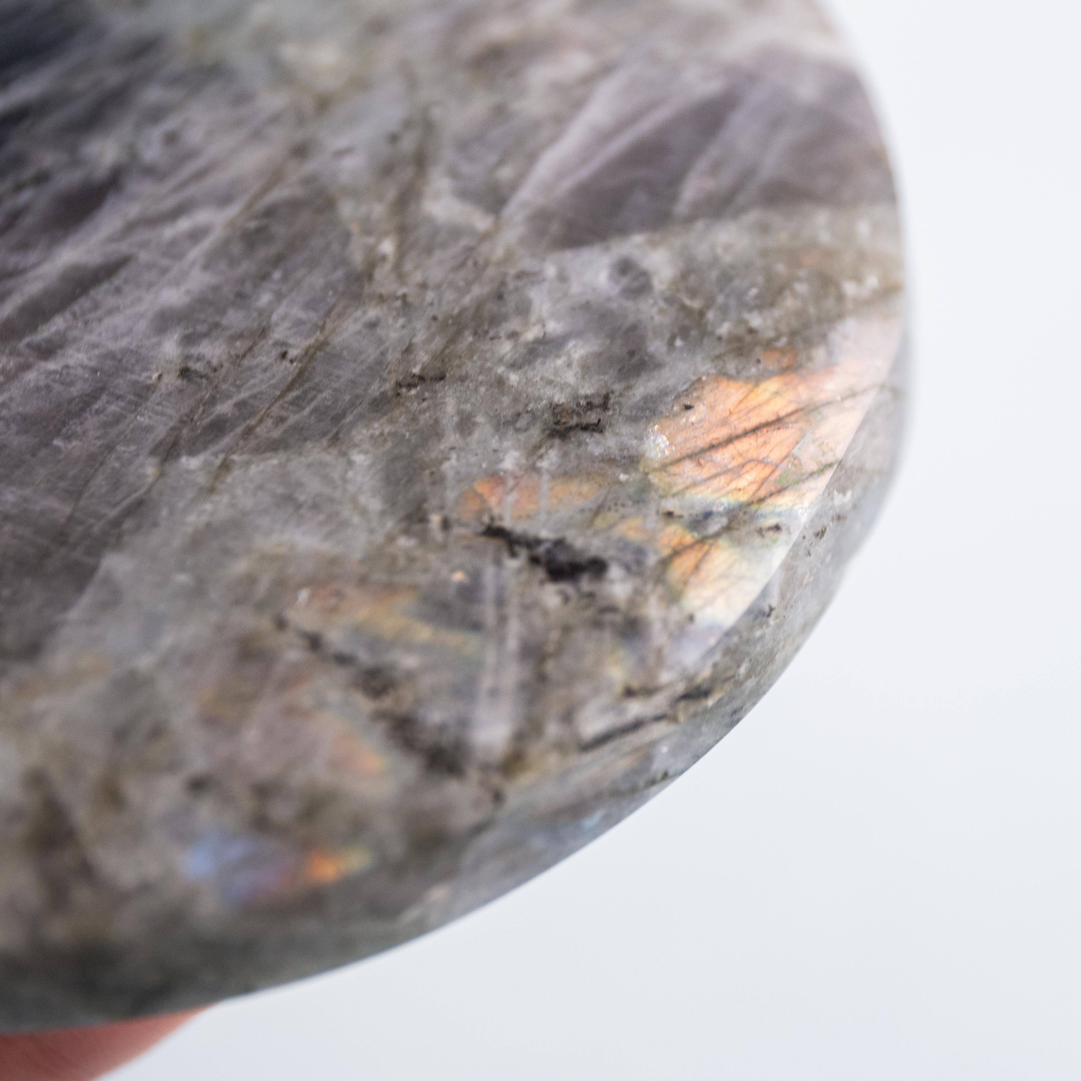 Labradorite Moon - 209g/9cm (A)