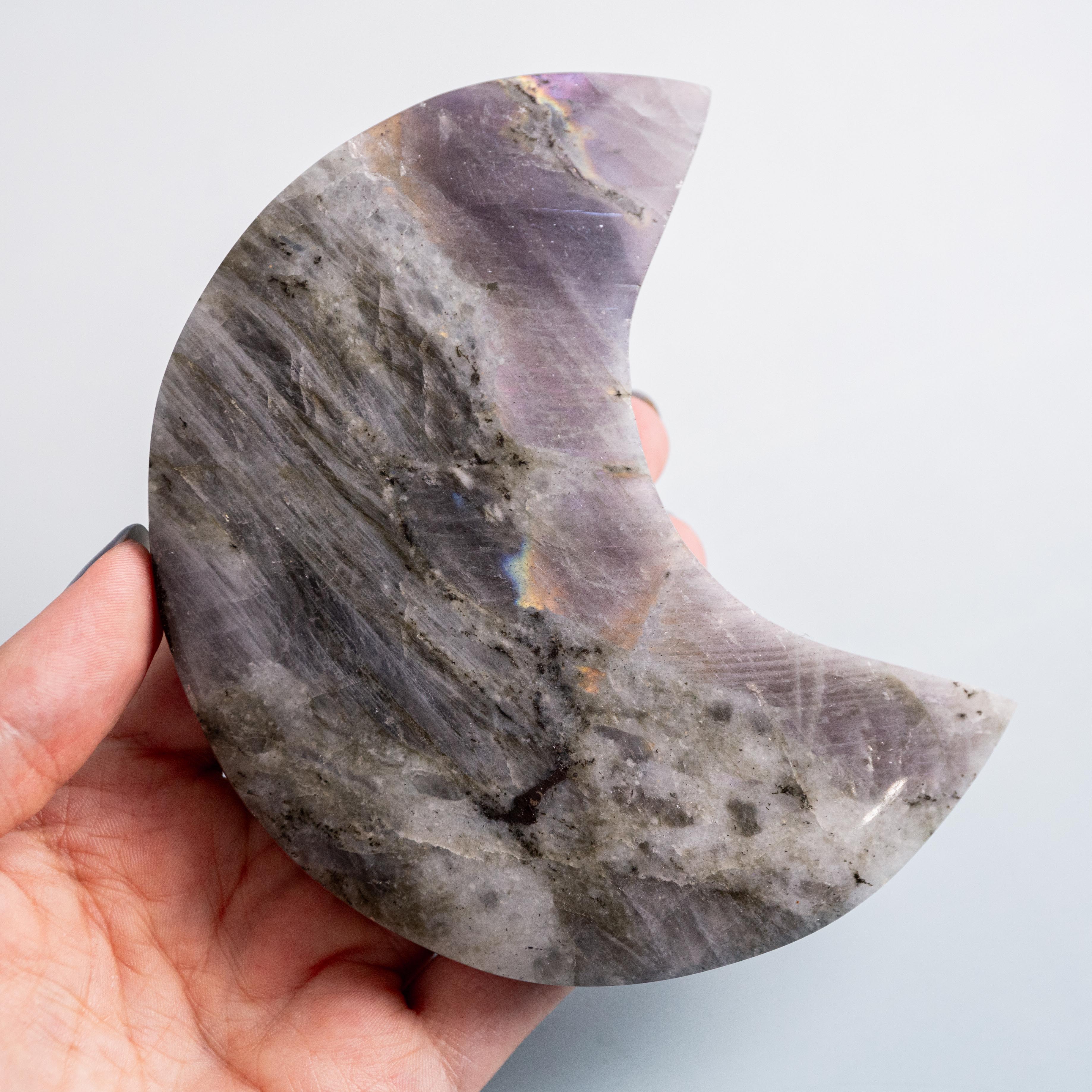 Labradorite Moon - 335g/12cm (C)