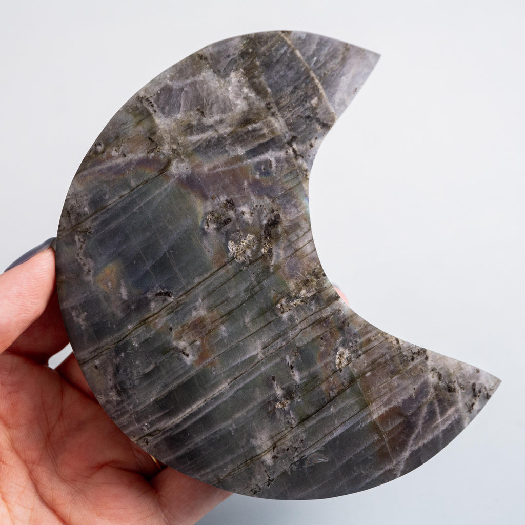 Labradorite Moon - 344g/12cm (C)