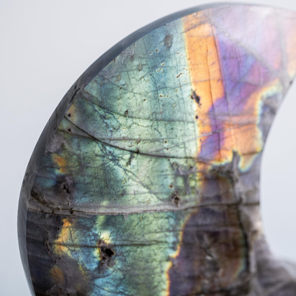 Labradorite Moon - 344g/12cm (C)