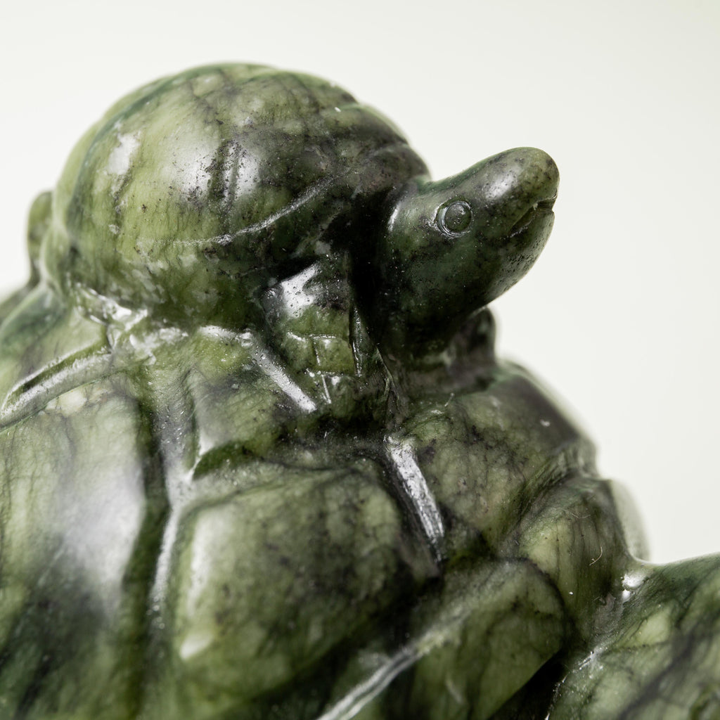 Serpentine Turtle - 373g/11cm (A)