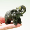 Serpentine Elephant - 198g/8cm (B)
