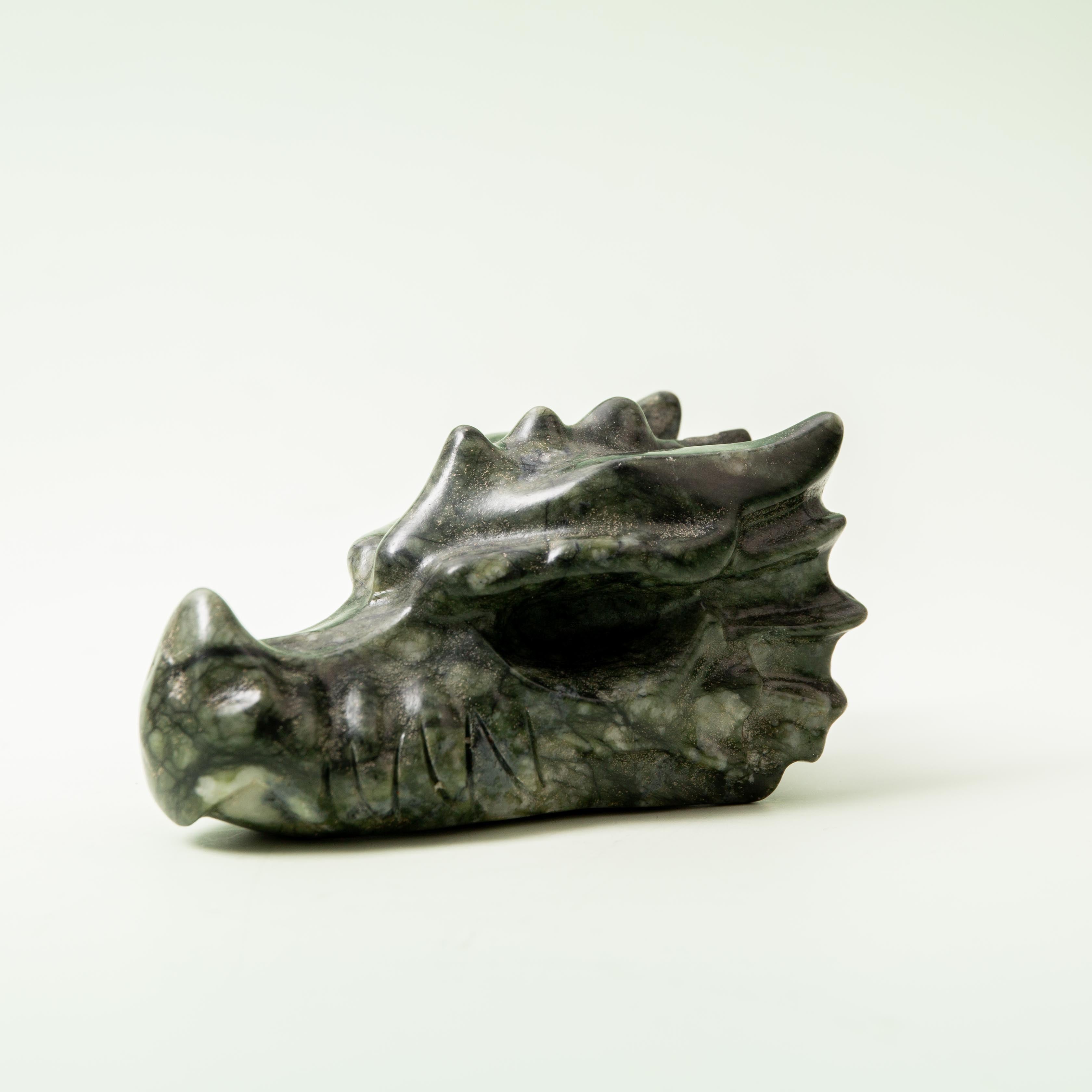 Serpentine Dragon Head - 350g/10cm (A)