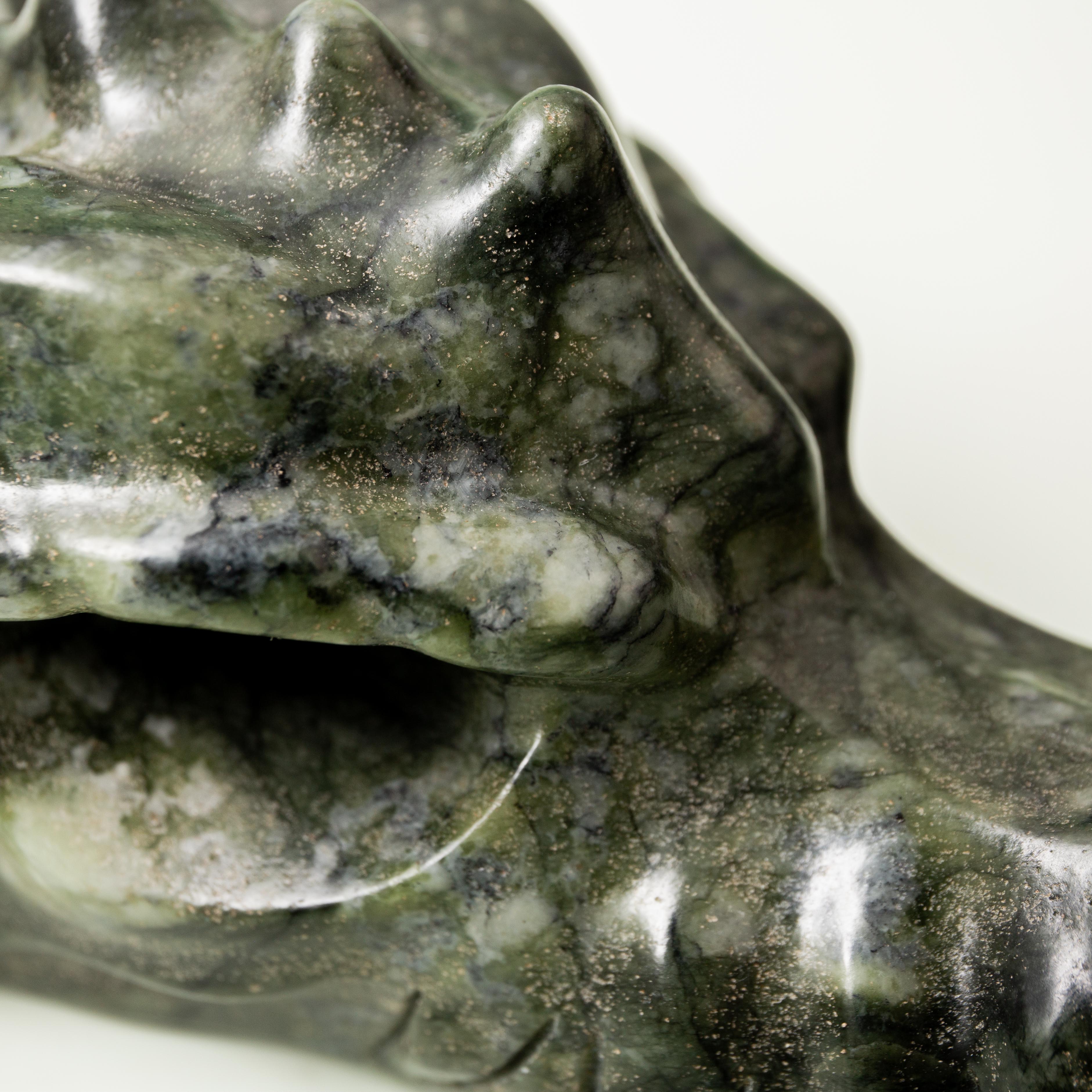 Serpentine Dragon Head - 350g/10cm (A)