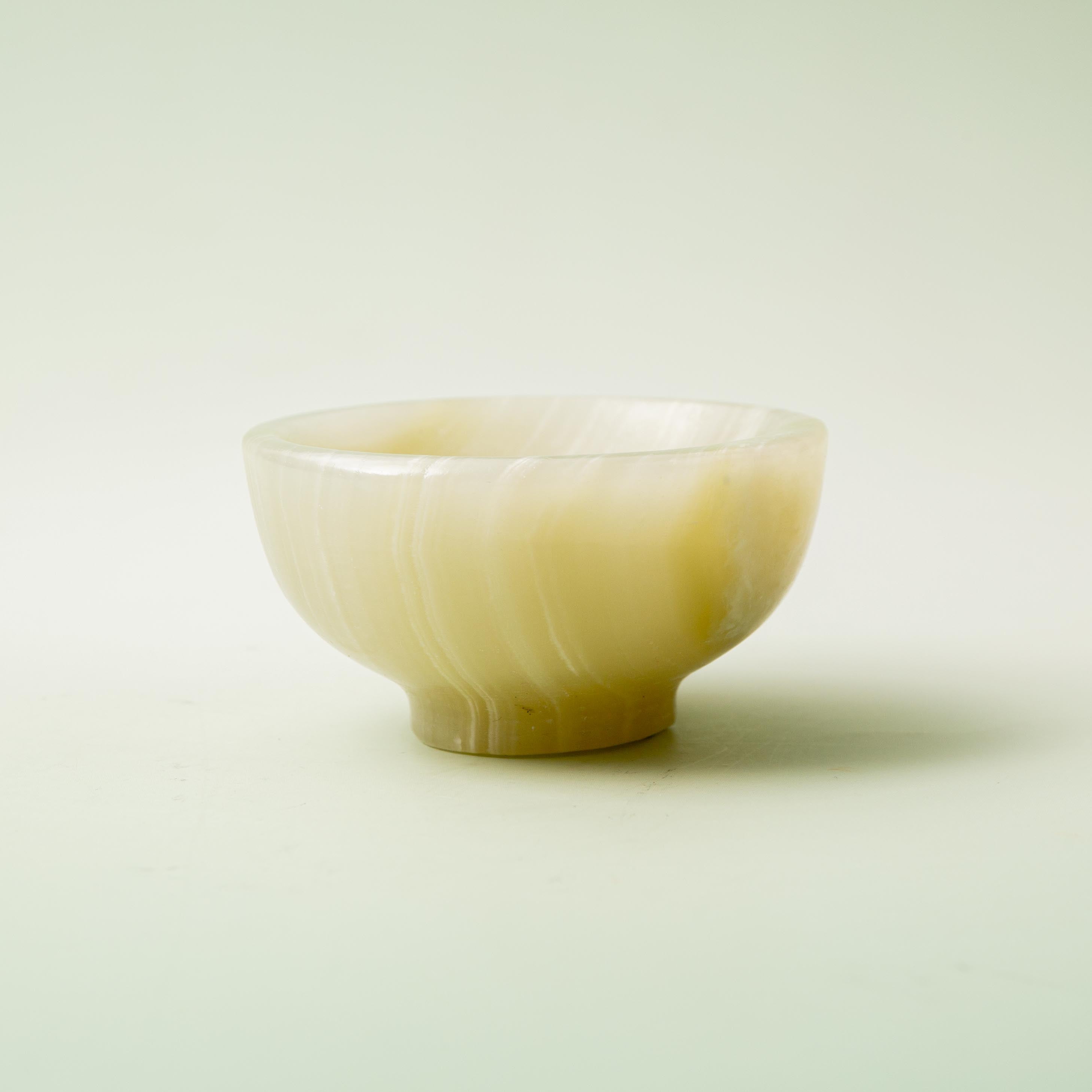 Pakistani Onyx Bowl - 136g/6cm (C)