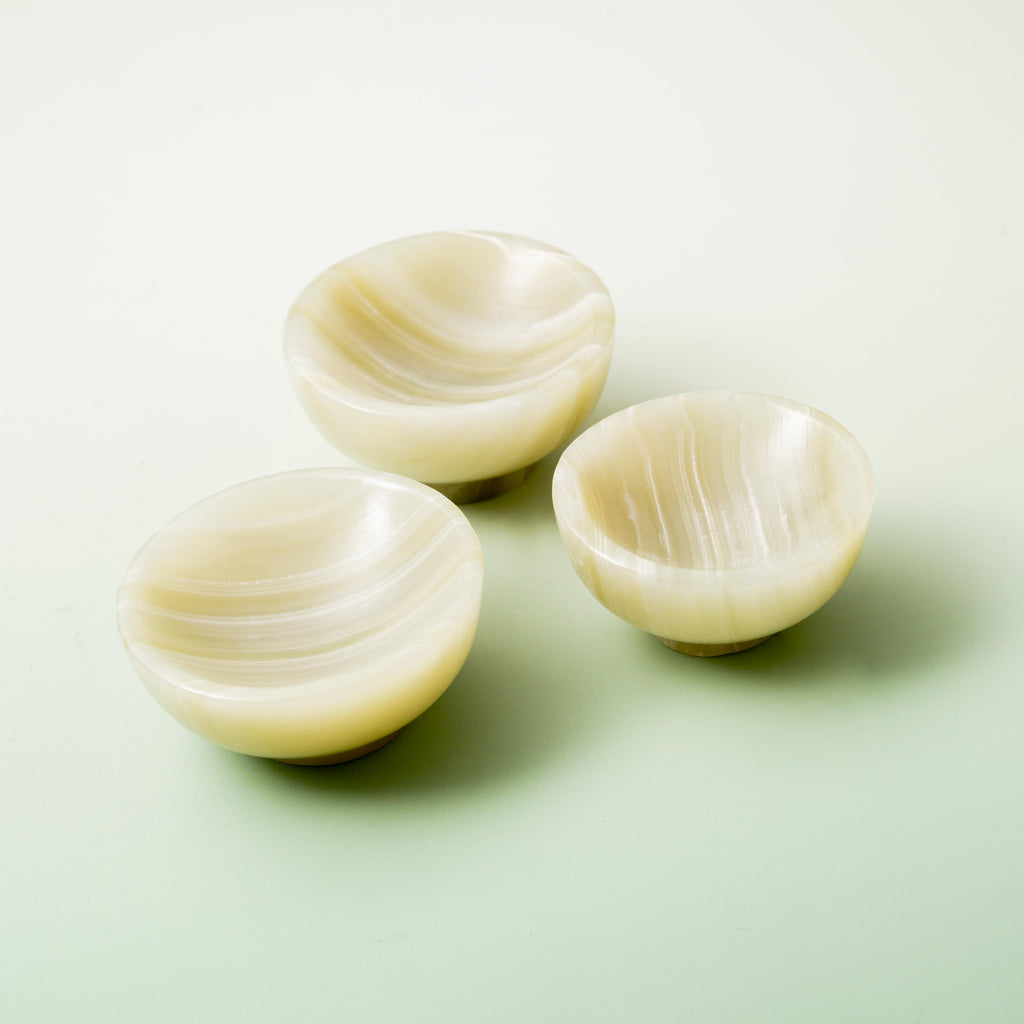 Pakistani Onyx Bowl - 192g/7cm (A)