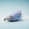 Blue Chalcedony Phoenix head - 338g/10cm