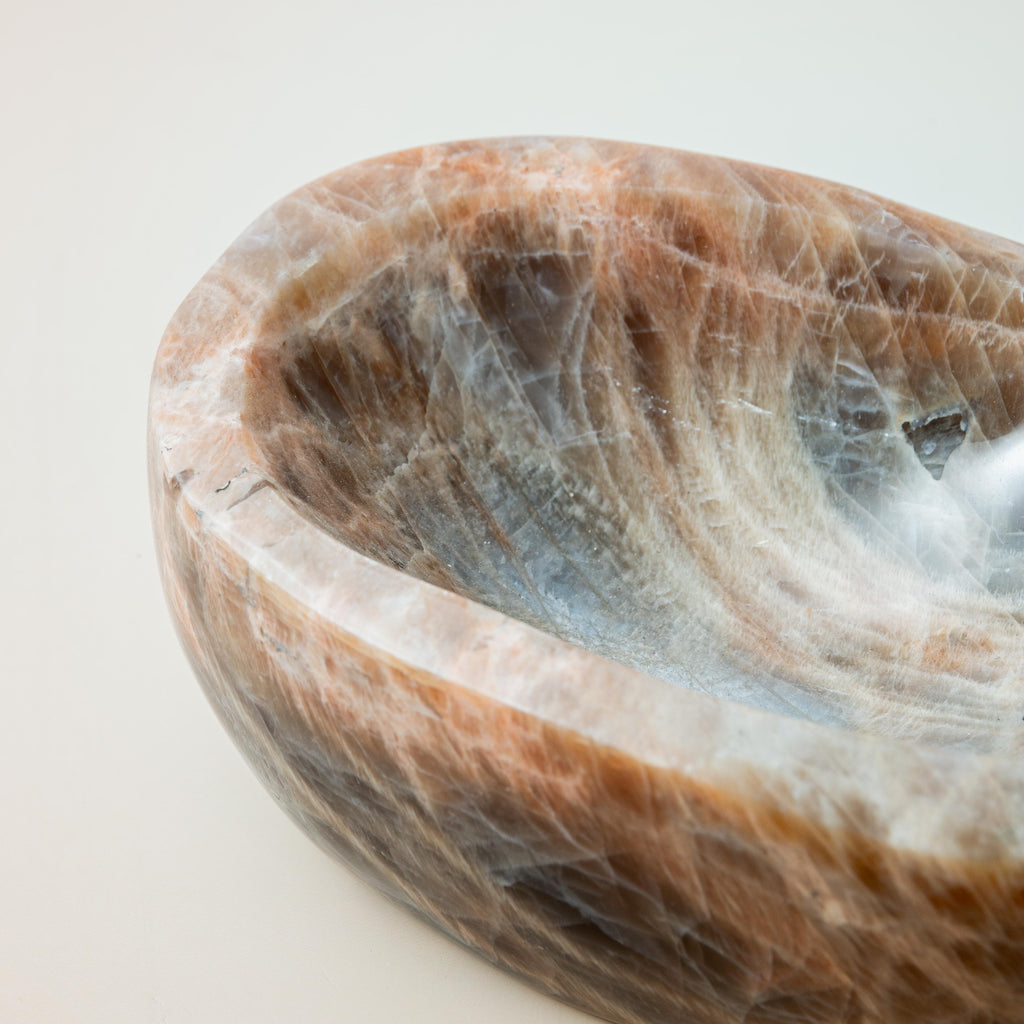 Moonstone Bowl - 18*12*7cm/2.2kg