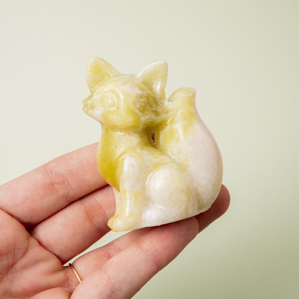 Bowenite Fox - 6 cm 90 gr — photo 3