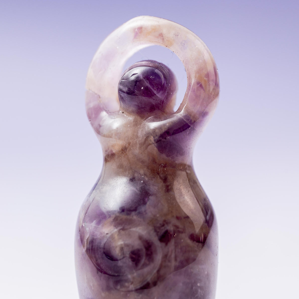 Amethyst Carving - 8 cm 70 gr
