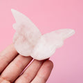 Rose Quartz Butterfly - 2 cm 38 gr