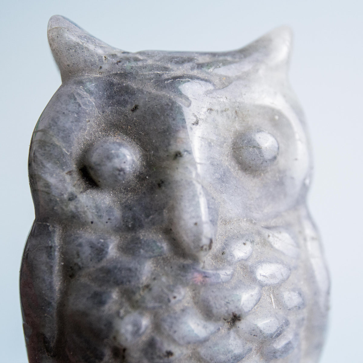 Labradorite Owl - 5 cm 40 gr — photo 3