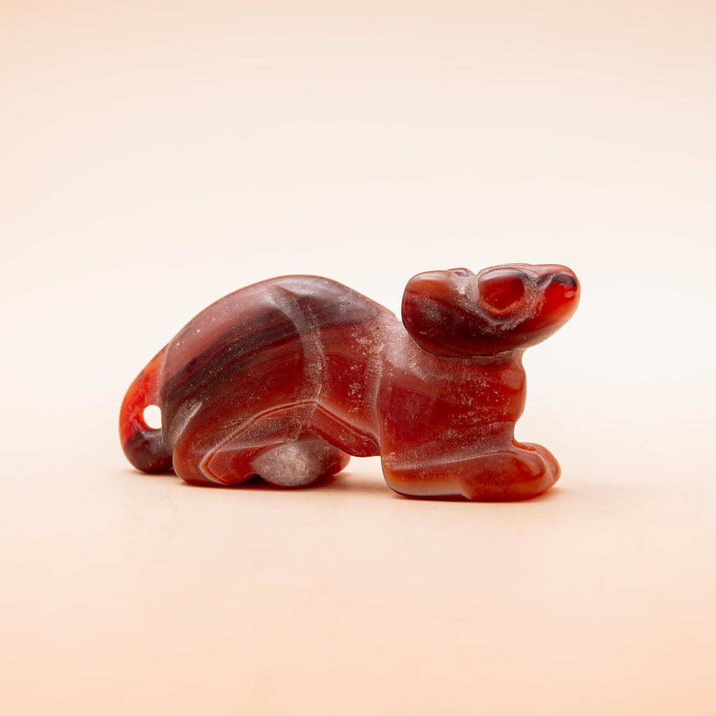 Carnelian Carving - 4 cm 75 gr