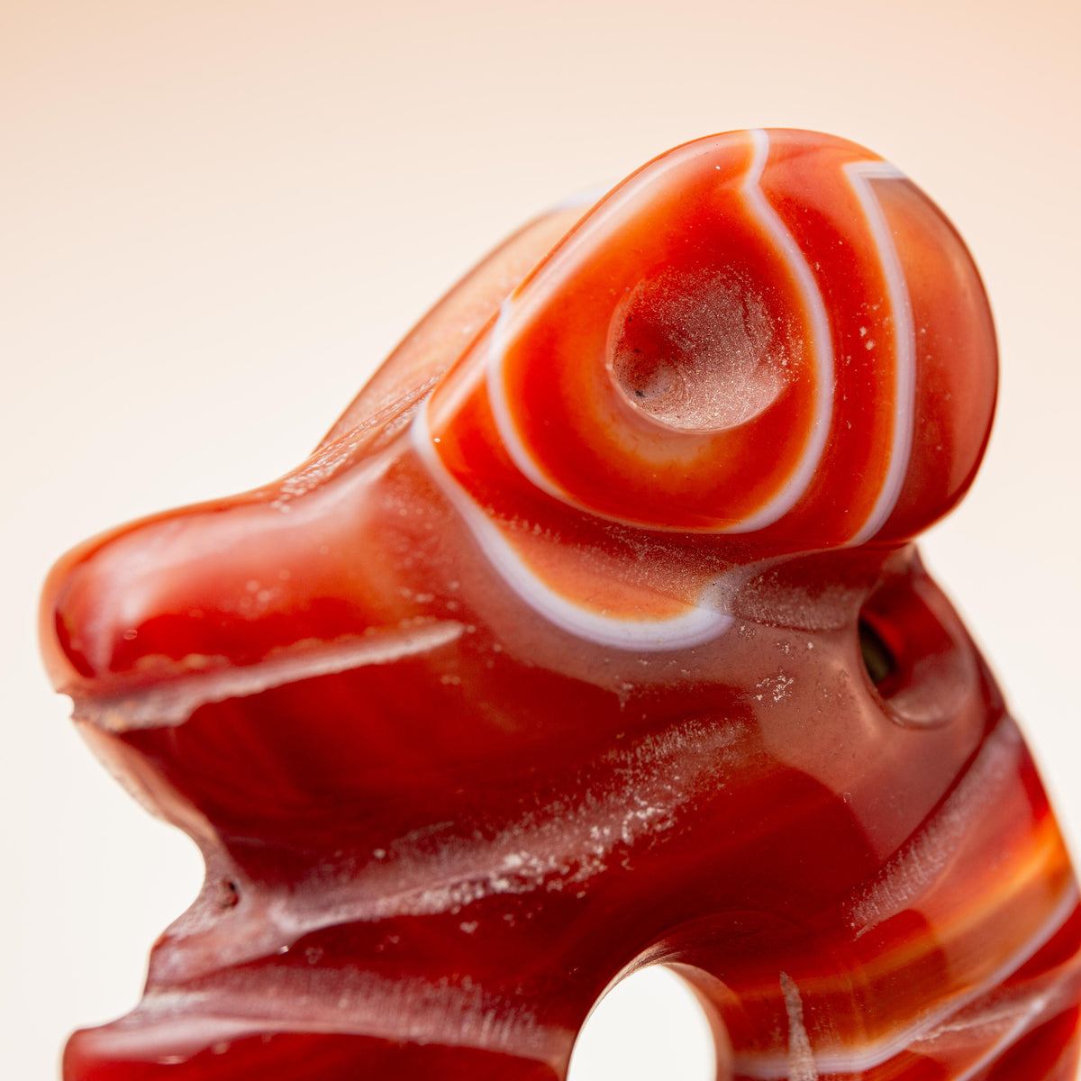 Carnelian Carving - 7 cm 81 gr