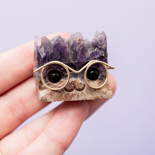Amethyst Mini Potter - 4cm (B)