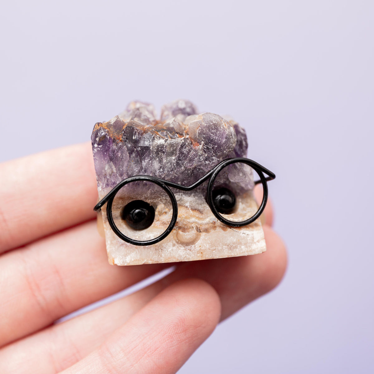 Amethyst Mini Potter - 4cm (C)