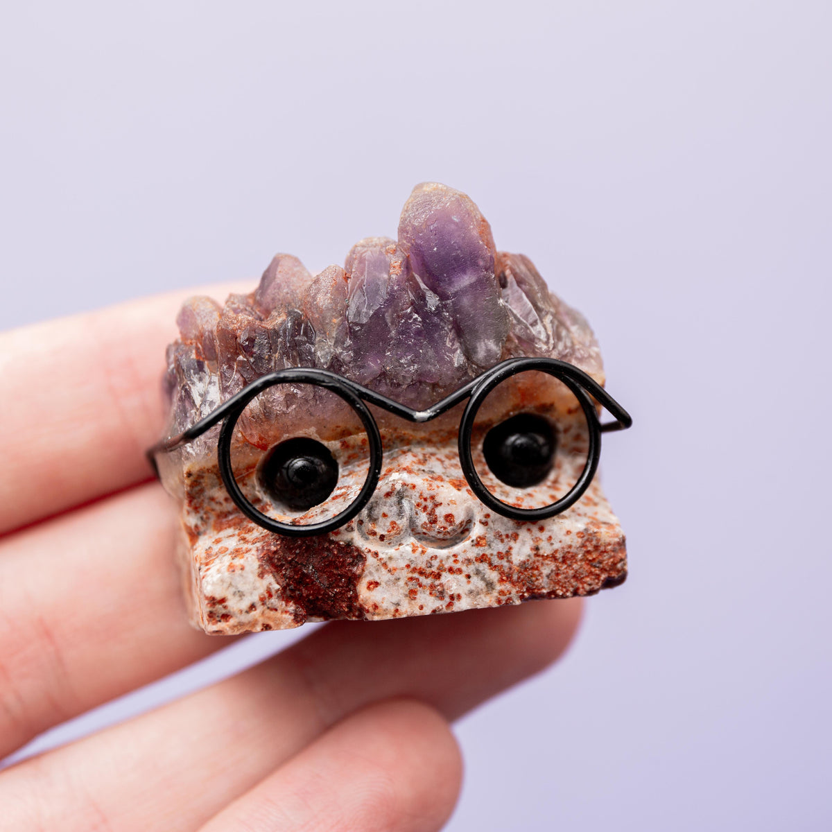 Amethyst Mini Potter - 4cm (D)