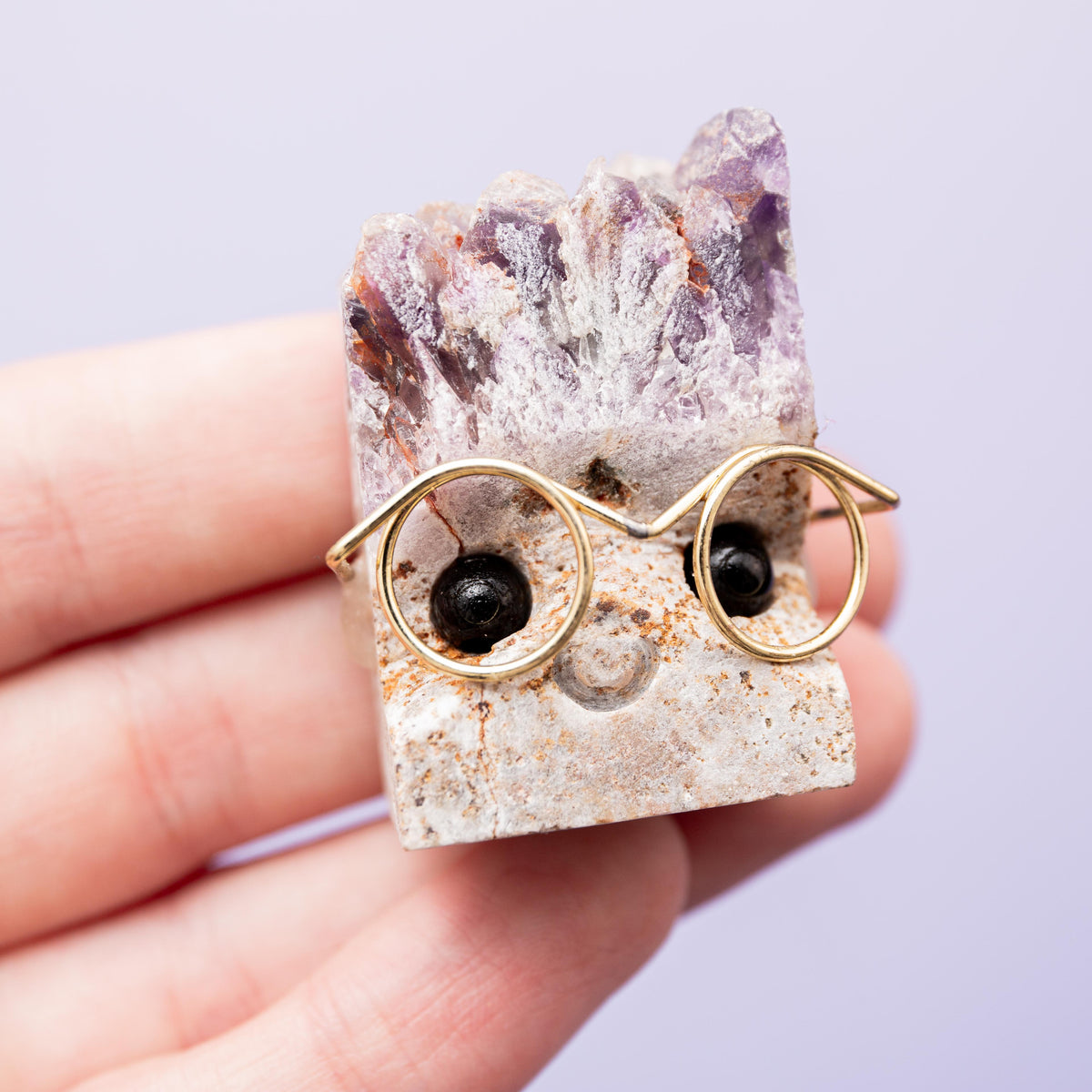 Amethyst Mini Potter - 4cm (E)