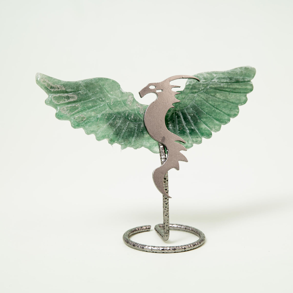 Aventurine Dragon (on Stand) - 9 cm (A2)