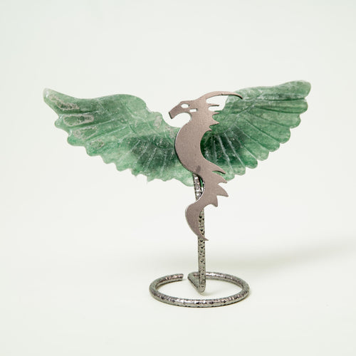 Aventurine Dragon (on Stand) - 9 cm (A2)
