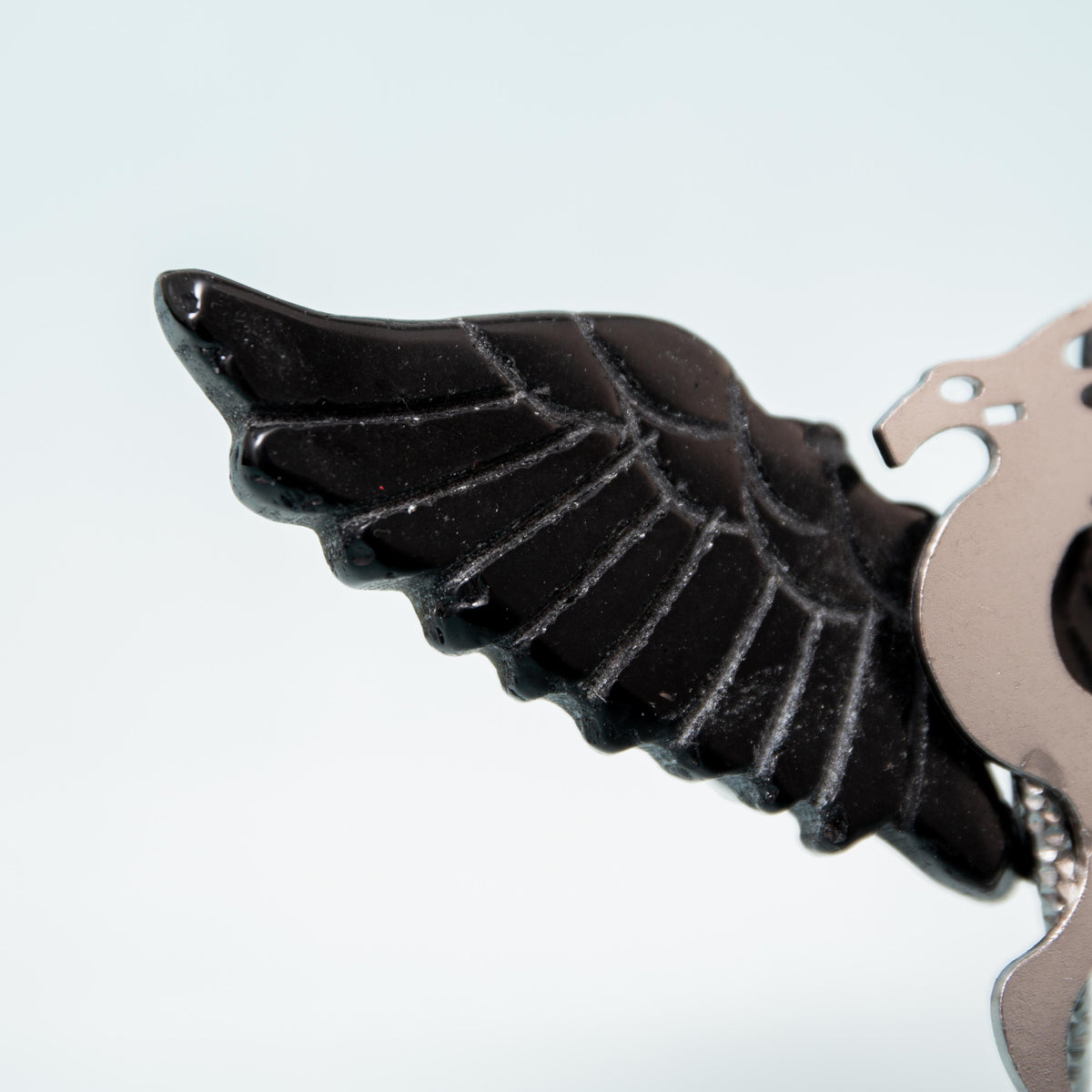Obsidian Dragon (on Stand) - 9 cm (A5)