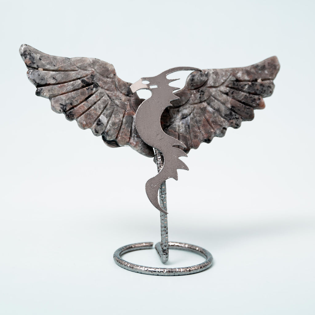Yooperlite Dragon (on Stand) - 9 cm (A6)