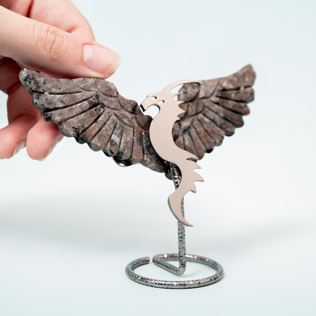 Yooperlite Dragon (on Stand) - 9 cm (A6)