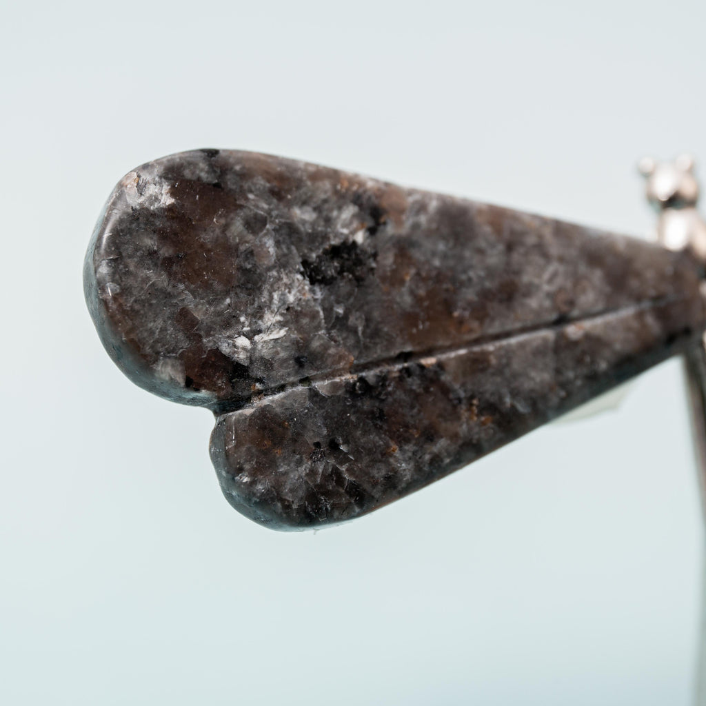 Yooperlite Dragonfly (on Stand) - 6 cm (A11)