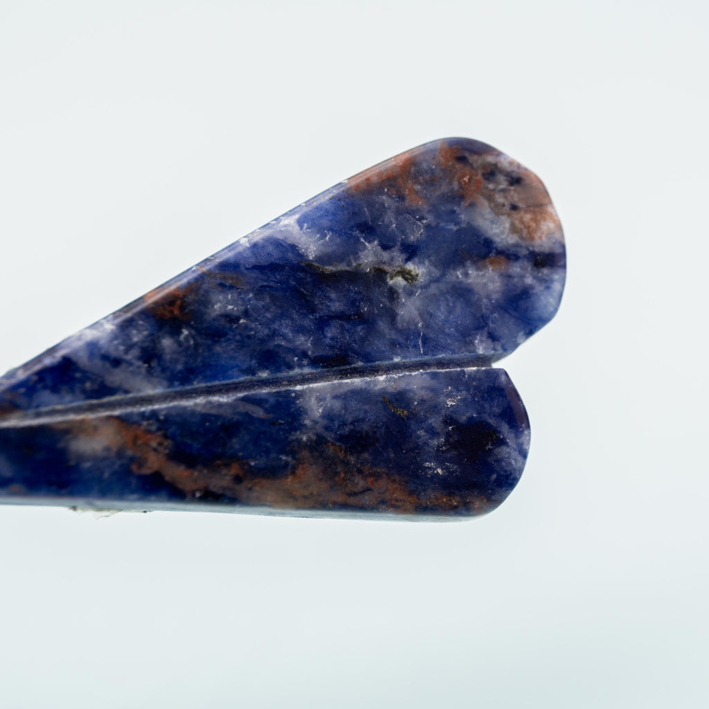 Sodalite Dragonfly (on Stand) - 6 cm (A12)