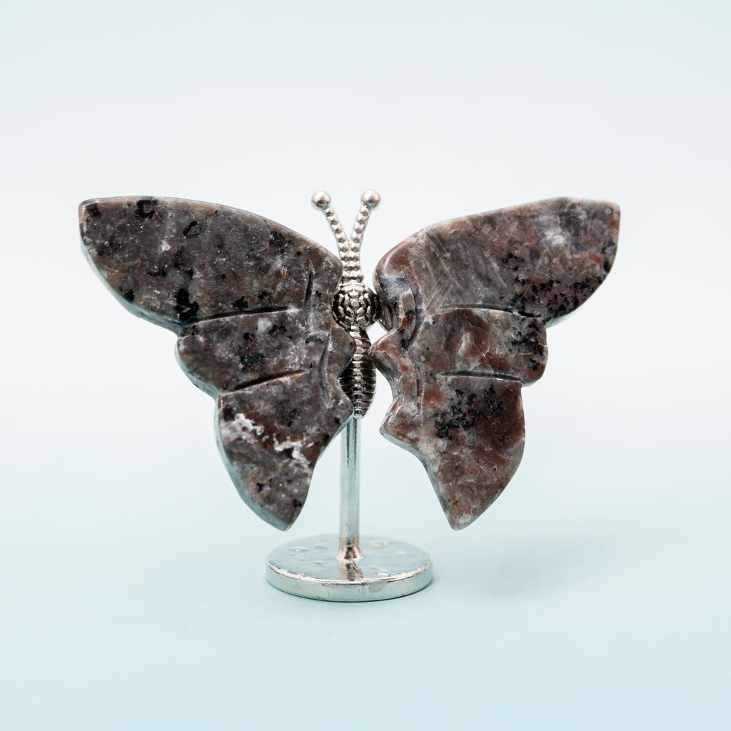 Yooperlite Butterfly (on Stand) - 6 cm (A6)