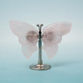 Rose Quartz Butterfly (on Stand) - 6 cm (A7)