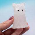 Clear Quartz Wizard Cat – 6 cm (A10)