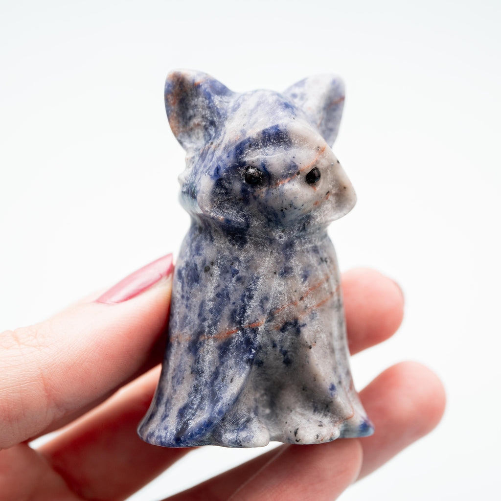 Sodalite Wizard Cat – 6 cm (A3)