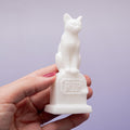 Calcite Cat on Tombstone - 6 cm 146gr (A)