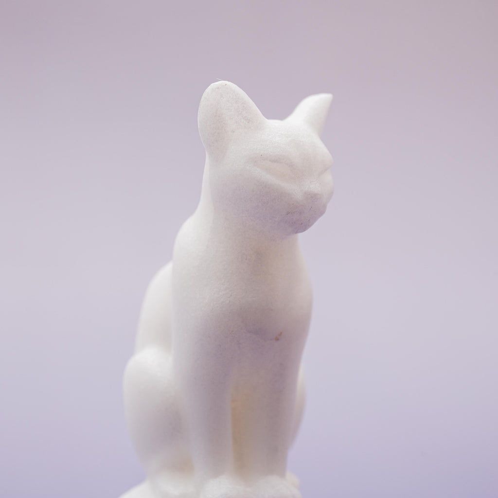 Calcite Cat on Tombstone - 6 cm 146gr (A)