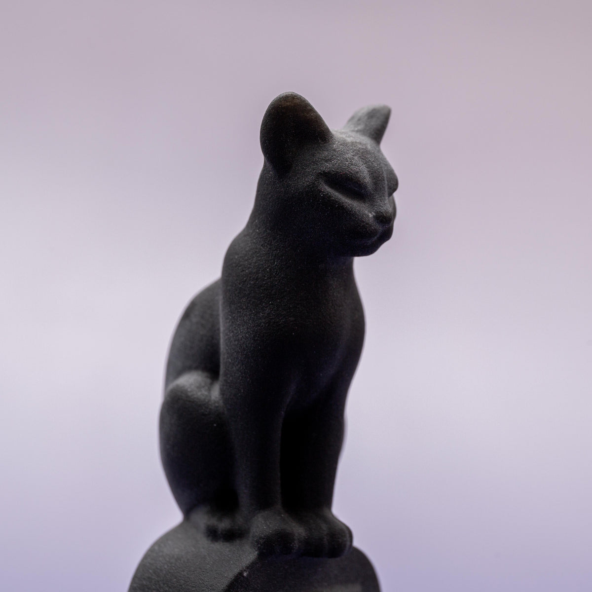 Calcite Cat (Colored) on Tombstone - 6 cm 117 gr (B)