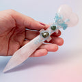 Rose Quartz Dagger - 3 cm 92 gr