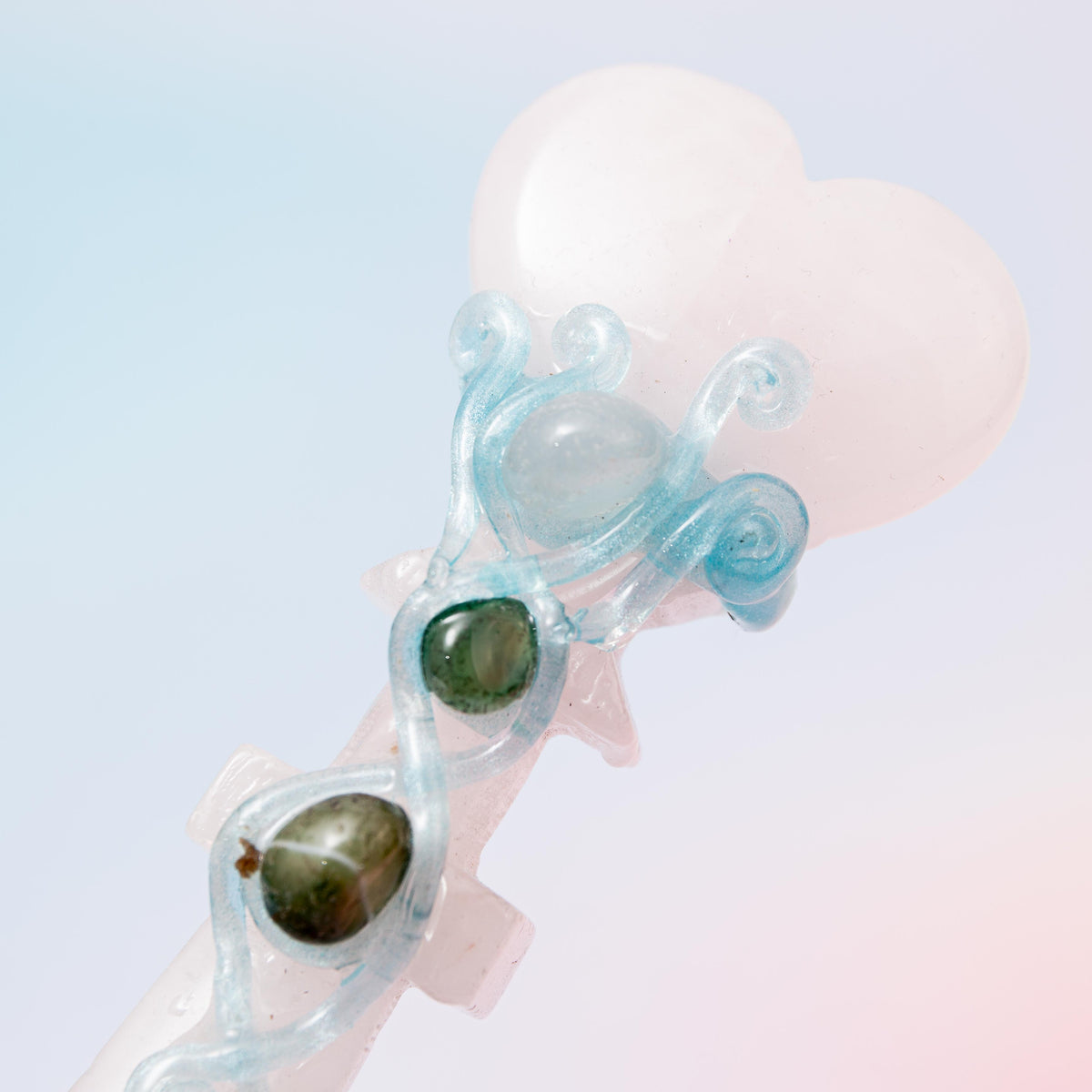 Rose Quartz Dagger - 3 cm 92 gr