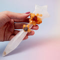 Clear Quartz Dagger - 3 cm 113 gr