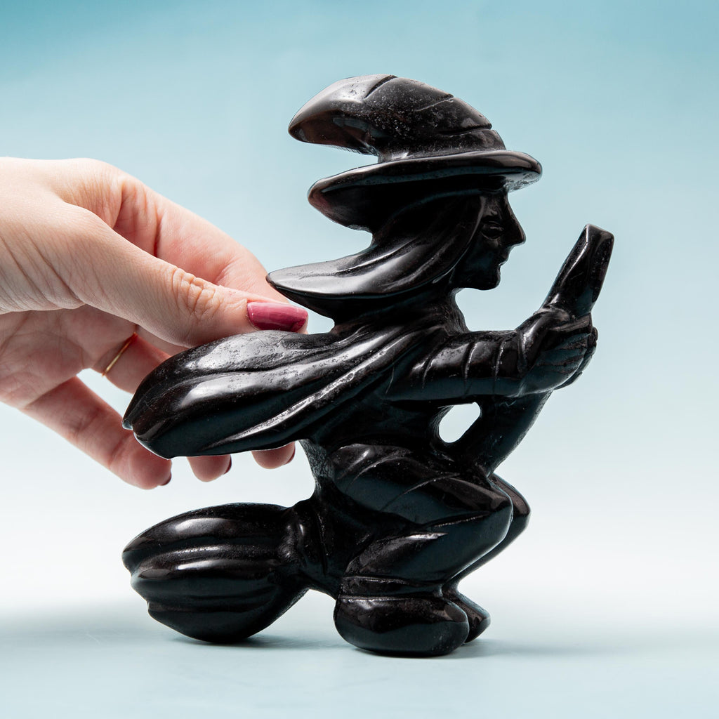 Obsidian Witch - 13 cm 518 gr