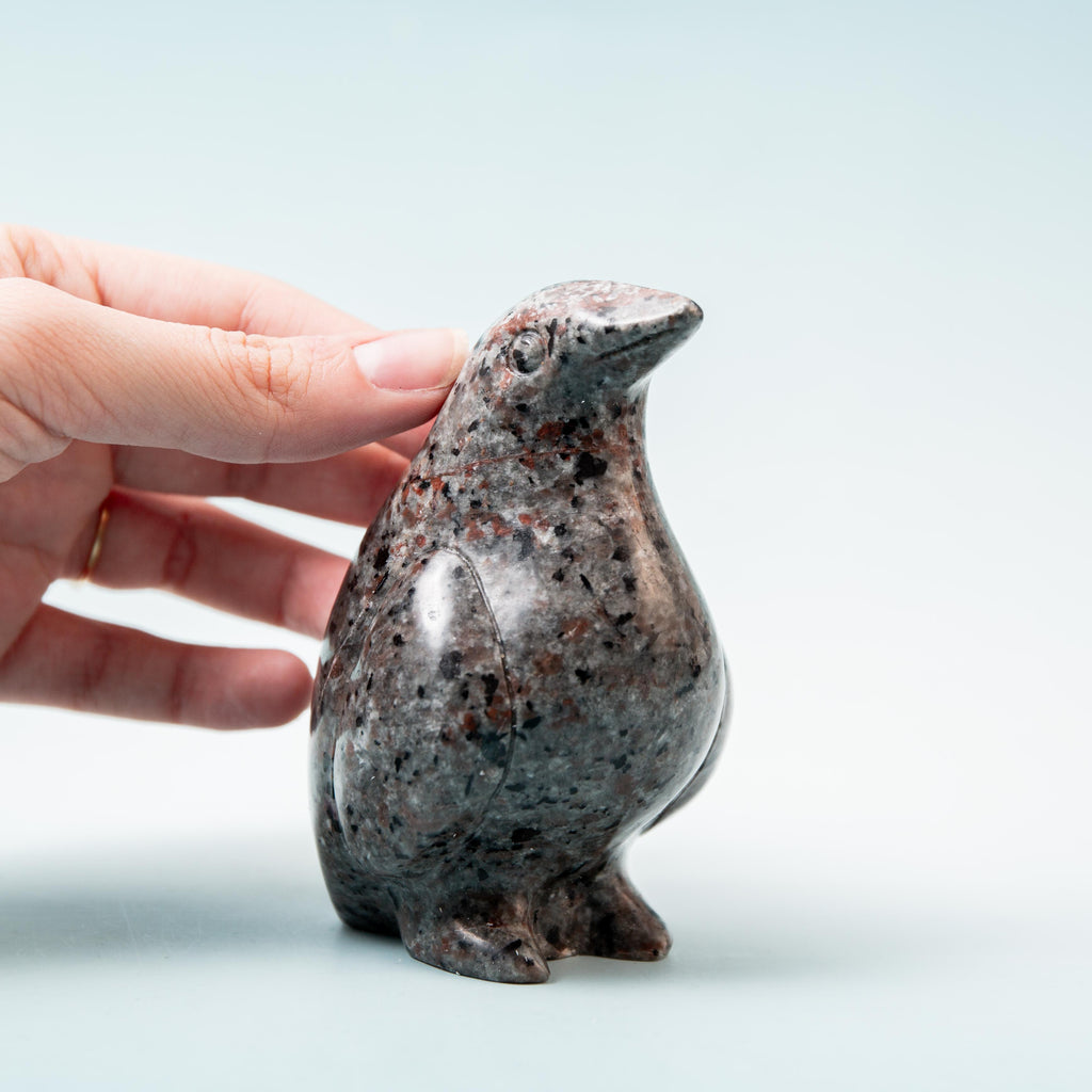 Yooperlite Raven - 10 cm 387 gr